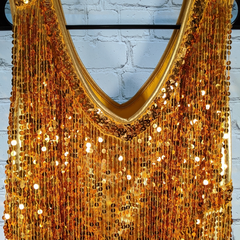 BLING Sequin New Year's Eve Party Dress NWOT - Picture 3 of 7